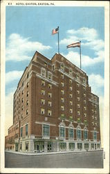 Hotel Easton Postcard