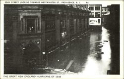 Eddy Street Looking Towards Westminster St Postcard