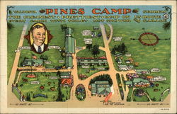 Pines Camp Postcard