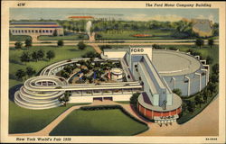 The Ford Motor Company's Building, New York World's Fair 1939 1939 NY World's Fair Postcard Postcard