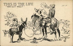 This is the Life Out West Postcard