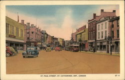 St. Paul Street St. Catherines, ON Canada Ontario Postcard Postcard