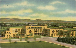 Men's Dormitory, University of New Mexico Postcard