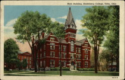 Main Building, Heidelberg College Tiffin, OH Postcard Postcard