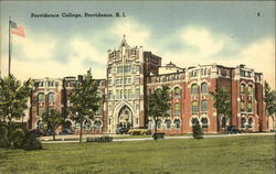 Providence College Rhode Island Postcard Postcard