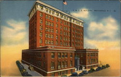 Y.M.C.A. Building Providence, RI Postcard Postcard