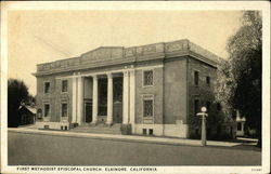 First Methodist Episcopal Church Elsinore, CA Postcard Postcard