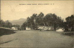 Gateway Lodge Cabins North Conway, NH Postcard Postcard