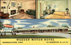 Weedon Motoe Hotel Postcard