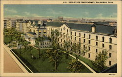 Ohio State Penitentiary Columbus, OH Postcard Postcard