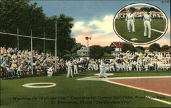 "Kids and Cubs" Three-Quarter Century Ball Clubs, Waterfront Park Postcard