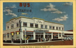 Union Bus Station Jacksonville, FL Postcard Postcard