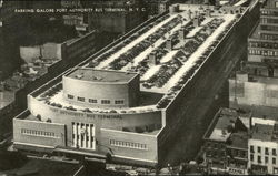 Port Authority Bus Terminal - Rooftop Parking Lot Postcard