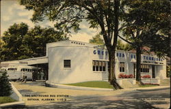 Greyhound Bus Station Dothan, AL Postcard Postcard