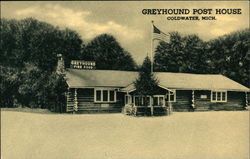 Greyhound Post House Postcard