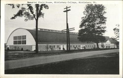 Memorial Field House at Middlebury College Postcard