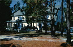 Braeburn Hall Motel Southern Pines, NC Postcard Postcard