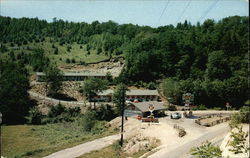 The Ranche Motel and Restaurant Blowing Rock, NC Postcard Postcard