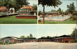 Pate's Motel Postcard