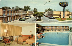 Motel Metropole Montreal, QC Canada Quebec Postcard Postcard