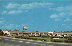 The Seascape Motel on Scenic Route 1A Postcard