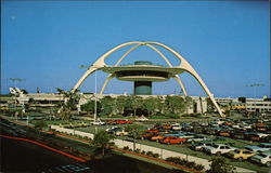 Los Angeles International Building - Theme Building California Postcard Postcard