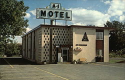 A-1 Motel Utica, NY Postcard Postcard