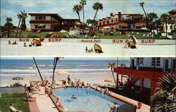 Sun & Surf Apt. Motel Postcard