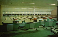 Glen-Mor Lanes Kennebunk, ME Postcard Postcard