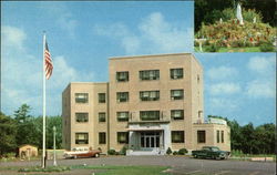 Notre Dame Hospital And De Fatima Shrine Biddeford, ME Postcard Postcard