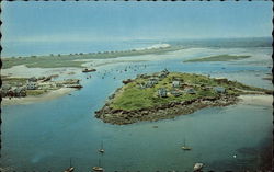 The Gut and Fort Hill Biddeford Pool, ME Postcard Postcard