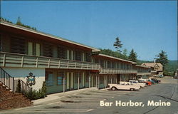 Frenchman's Bay Motel Postcard