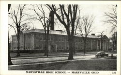 Marysville High School Postcard