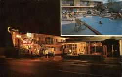 Crrescent Motel Postcard