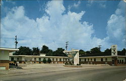 The Towne House Motel Postcard