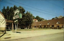 Holiday Motel & Restaurant Corbin, KY Postcard Postcard