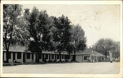 Yeary's Tourist Court Service Station & Cafe Postcard