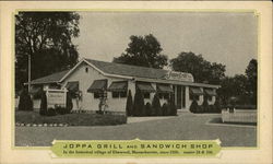 Joppa Grill and Sandwich Shop Postcard