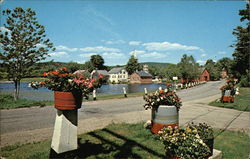 Approach to Village Postcard