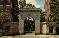 Brown University - Soldiers Gate Providence, RI Postcard Postcard