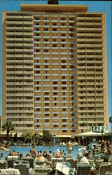 Sahara Hotel "On the Strip" Postcard