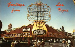 The Golden Nugget Casino Postcard