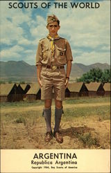 Scouts of the World: Argentina (Republica Argentina) Postcard