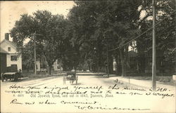 Old Ipswich Road, Laid out in 1643 Danvers, MA Postcard Postcard