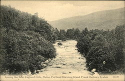 Among The New England Hills Portland, ME Postcard Postcard