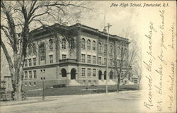 New High School Postcard