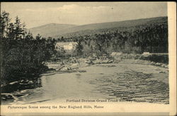 Portland Division Grand Trunk Railway System Maine Postcard Postcard