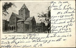 Old South Church, Cong Worcester, MA Postcard Postcard