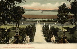 Lake Winnipesaukee from Weirs Hotel Postcard