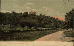 Kimball's Castle from Belknap Point Postcard